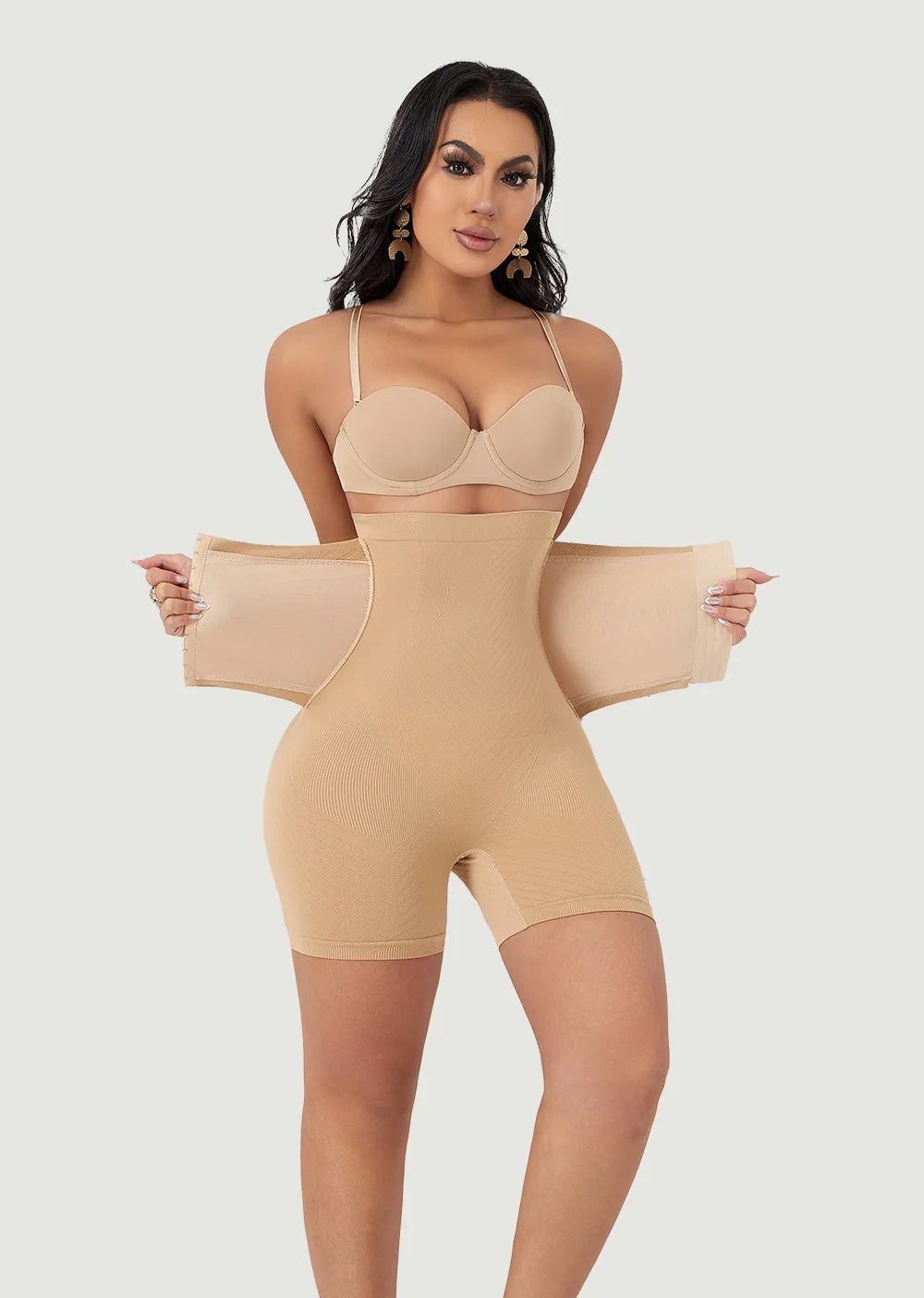Culotte Gainante Taille Haute Sans Couture pour Femme – Maintien Ferme, Respirante