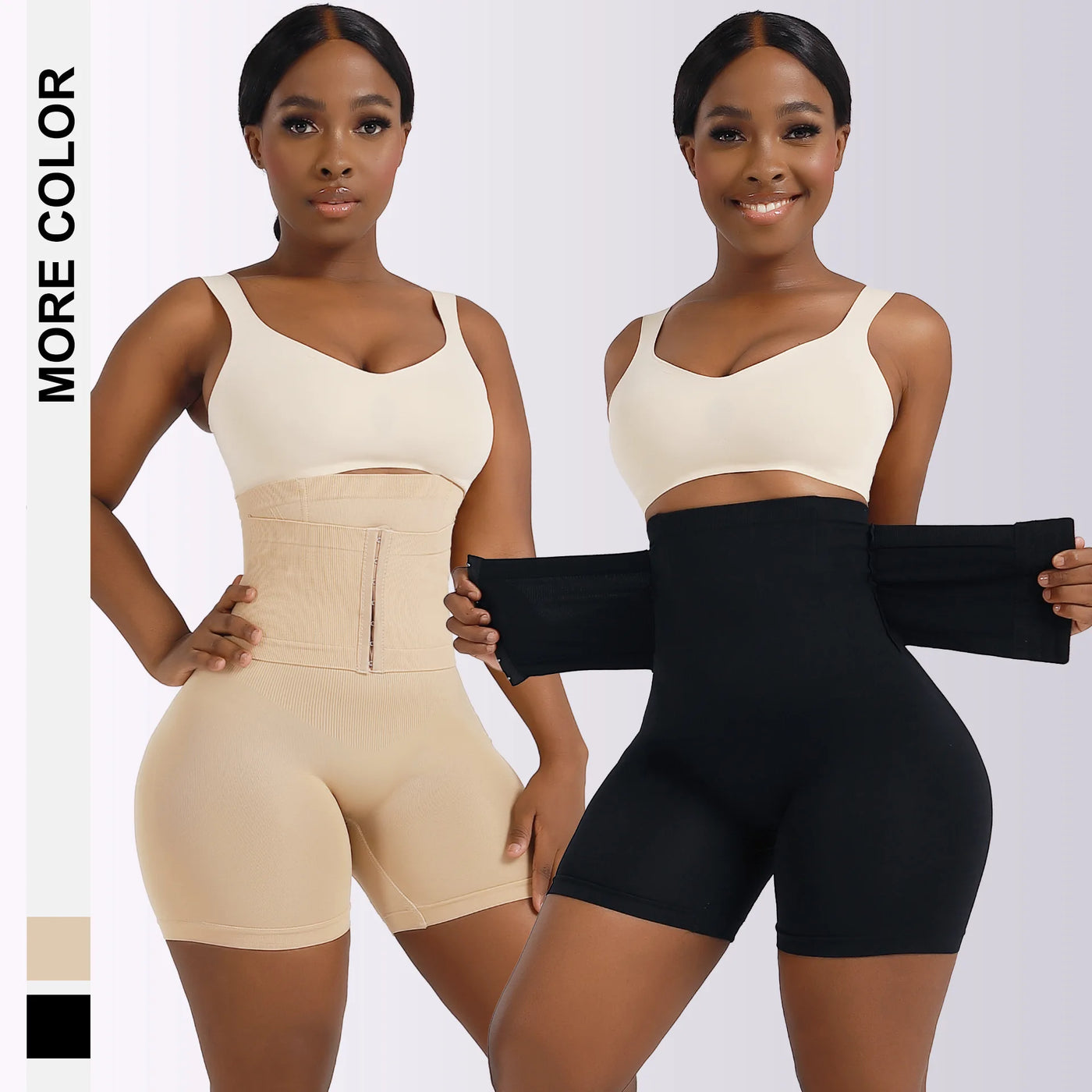 Culotte Gainante Taille Haute Sans Couture pour Femme – Respirante – Taille Unique