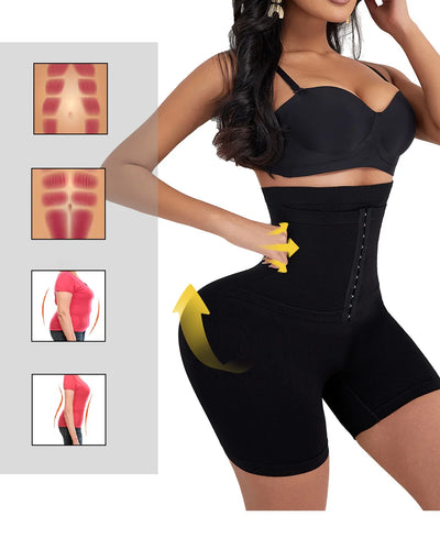 Culotte Gainante Taille Haute Sans Couture pour Femme – Maintien Ferme, Respirante